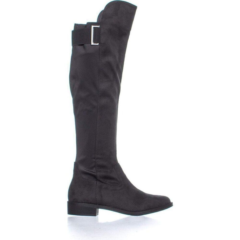 Rebel by Zigi Womens Onya Round Toe Knee High Fashion Boots